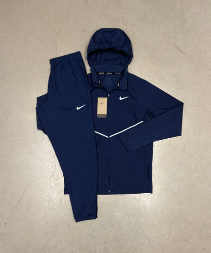 Nike Midnight Navy Reflective Centre Repel Jacket x Midnight Navy Challenger Pants