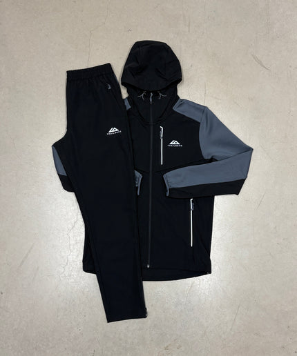 Trailberg Black/Grey Rapid Dash Full Tracksuit