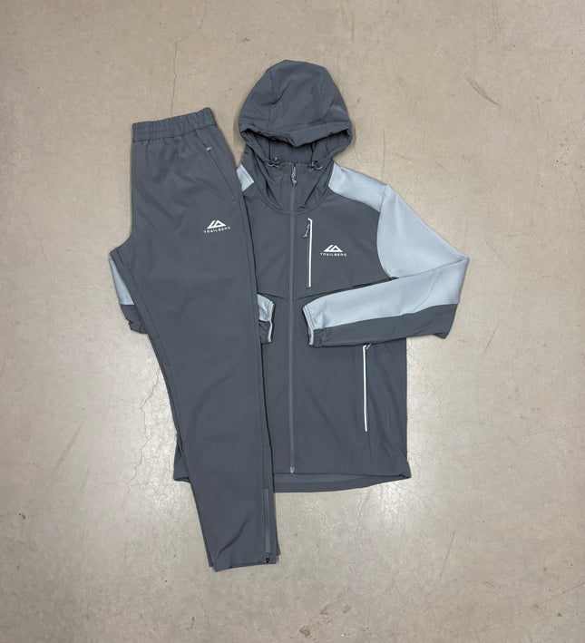 Trailberg Mixed Grey Rapid Dash Full Tracksuit
