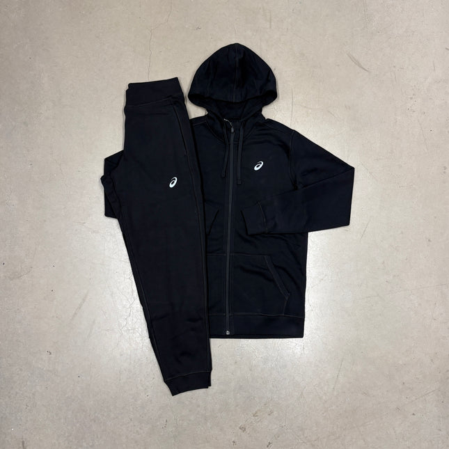 ASICS Black Club Hooded Fleece Full Tracksuit
