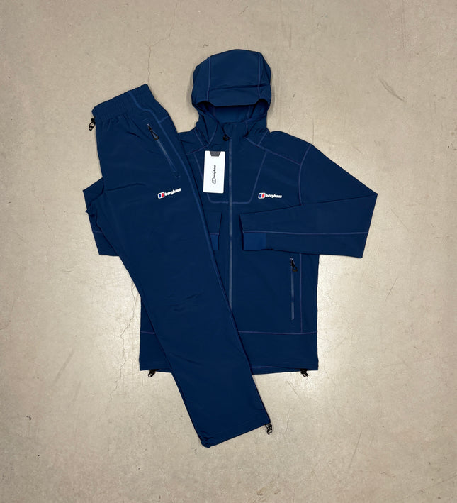 Berghaus Navy Greenbank Theran Jacket x Matching Pants Tracksuit