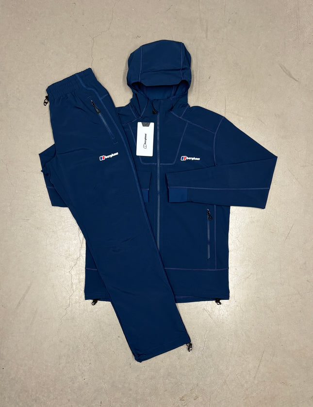 Berghaus Navy Greenbank Theran Jacket x Matching Pants Tracksuit