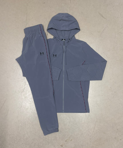 Under Armour Grey Challenge Woven Tracksuit