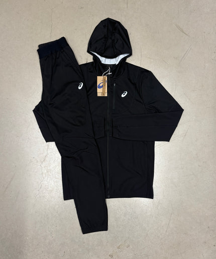 Asics Black Winter Running Tracksuit