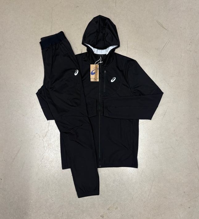 Asics Black Winter Running Tracksuit