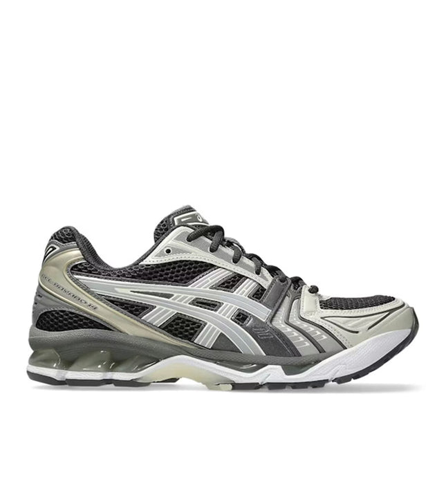 Asics Kayano 14's Obsidian Cement Grey